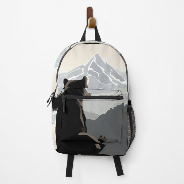 Item preview, Bear Overlooking Mountain - Digital Art designed and sold by SnoopyTF.