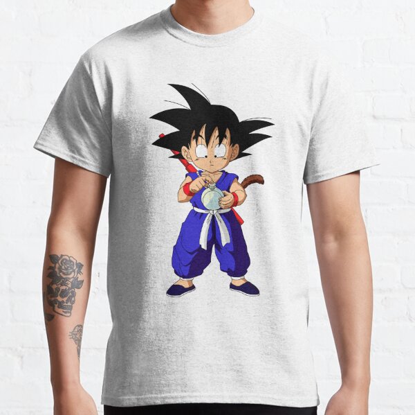 Kid Goku T Shirts Redbubble - dbz rage roblox glitch how do i get robux