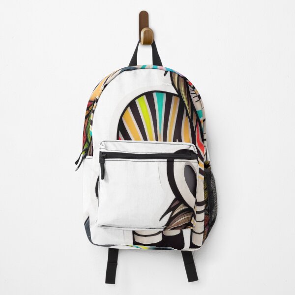 Item preview, Kawaii Colorful Zebra, Abstract, Rainbow Artwork designed and sold by Art.Fusion.Studio.