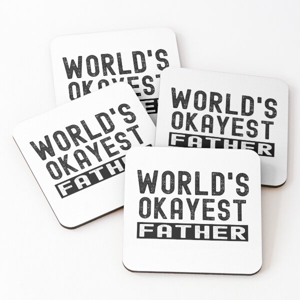 Item preview, World's Okayest Father designed and sold by Stuffspot.