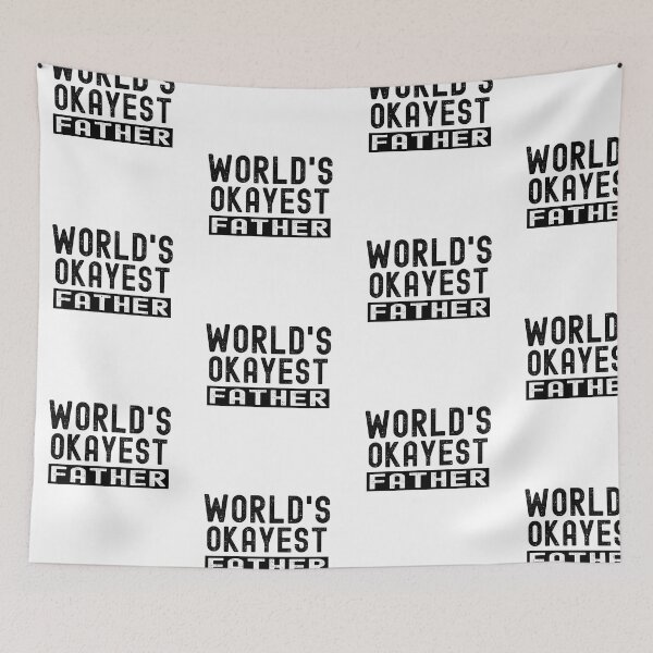 Item preview, World's Okayest Father designed and sold by Stuffspot.