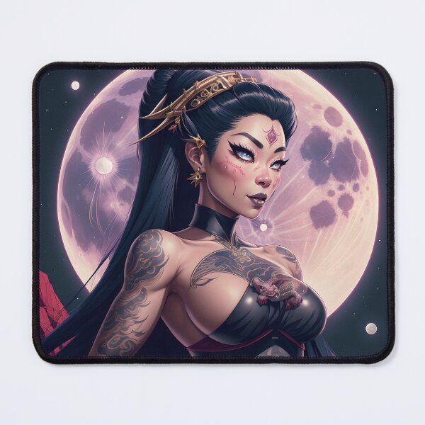 Item preview, Onna-bugeisha Brunette designed and sold by Henry Barre Art.