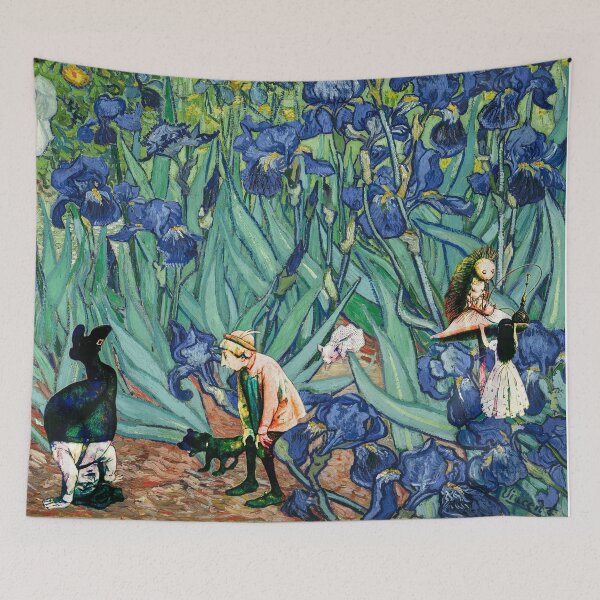 Item preview, Vincent Van Gogh Down the Rabbit Hole designed and sold by Retro Salt.