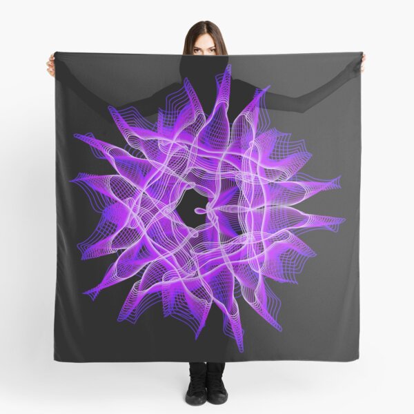 Abstract Spiral Fantasy 1 Scarf