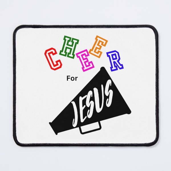 Item preview, CHEER for JESUS Everyday Cute Funny Sport Novelty Christian Wear designed and sold by AbstractCL.