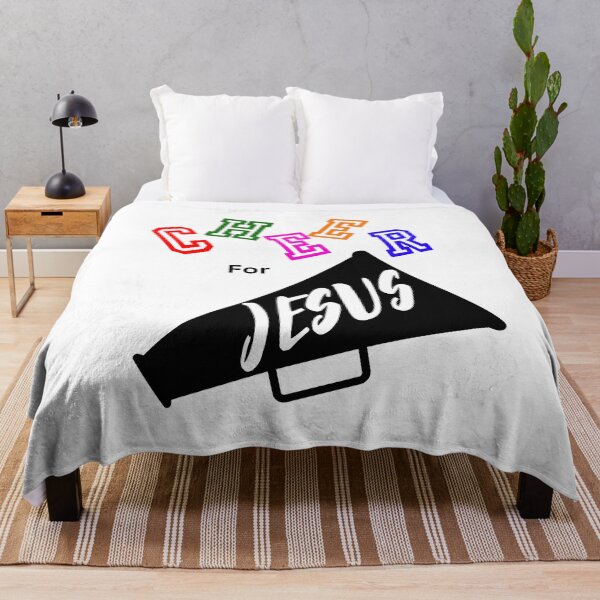 Item preview, CHEER for JESUS Everyday Cute Funny Sport Novelty Christian Wear designed and sold by AbstractCL.