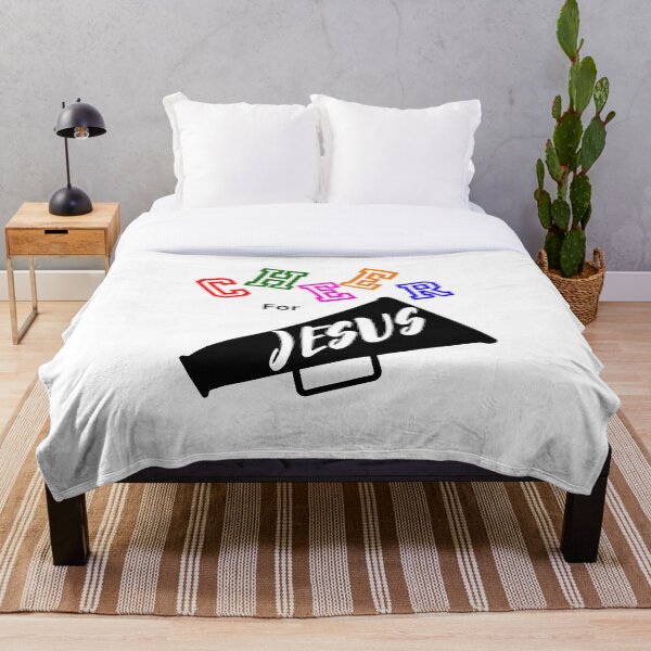 Item preview, CHEER for JESUS Everyday Cute Funny Sport Novelty Christian Wear designed and sold by AbstractCL.
