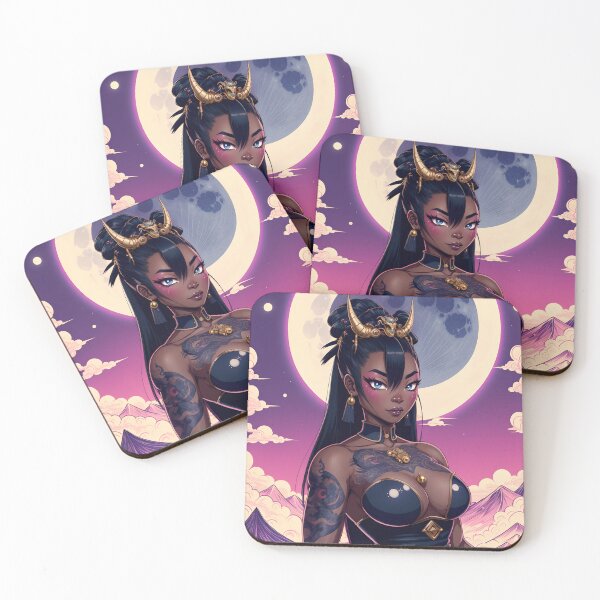 Item preview, Beauty Onna-bugeisha Dragon designed and sold by Henry Barre Art.