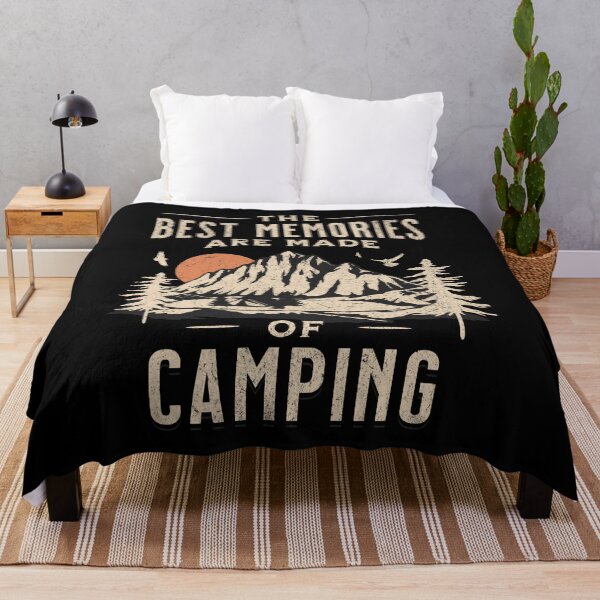 Item preview, The Best Memories Are Made Camping For Camp Lovers designed and sold by CandyDroidMerch.