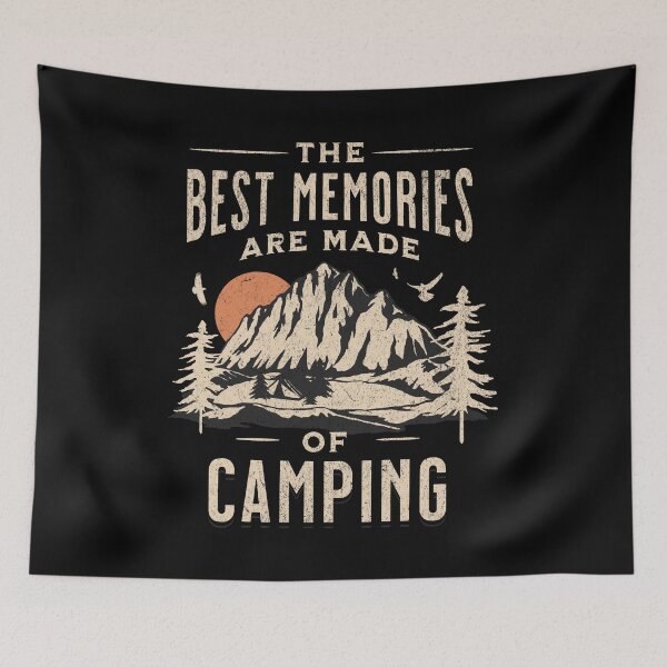 Item preview, The Best Memories Are Made Camping For Camp Lovers  designed and sold by CandyDroidMerch.
