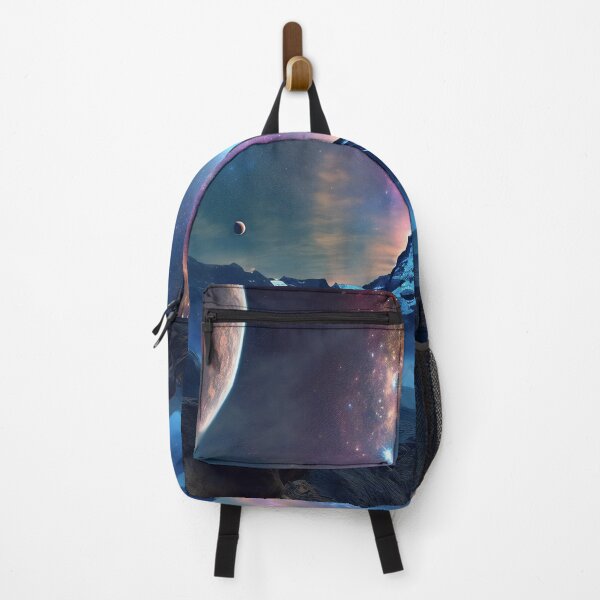 Item preview, Galaxy Horizon - Starry mountain night  designed and sold by Transcendance.