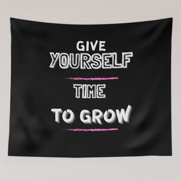 Aperçu de l'œuvre Give Yourself Time To Grow - From Good to Great: How Giving Yourself Time to Grow Can Make All the Difference créée et vendue par Chromatic-Art.