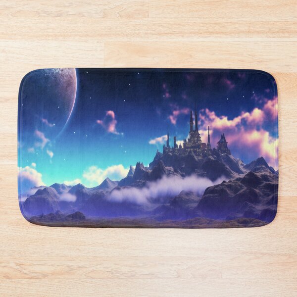 Item preview, Lunar Landscapes - Starry mountain night designed and sold by Transcendance.