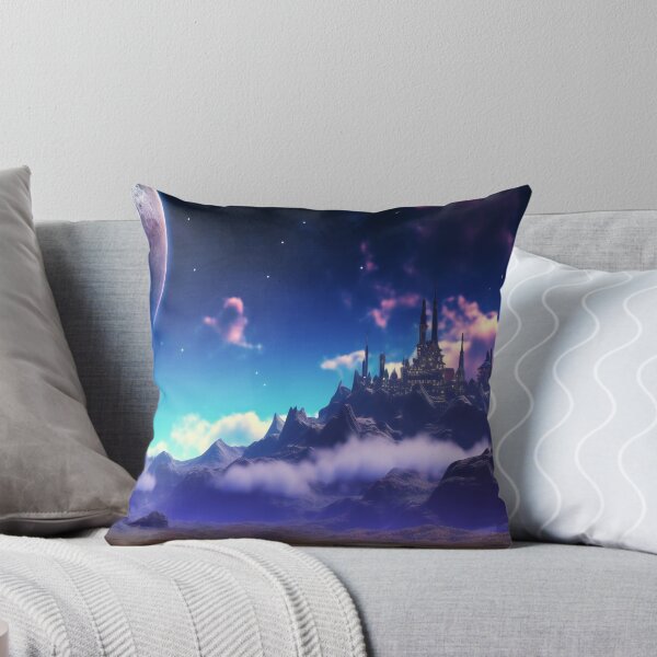 Artikelvorschau, Lunar Landscapes - Starry mountain night entworfen und verkauft von Transcendance.