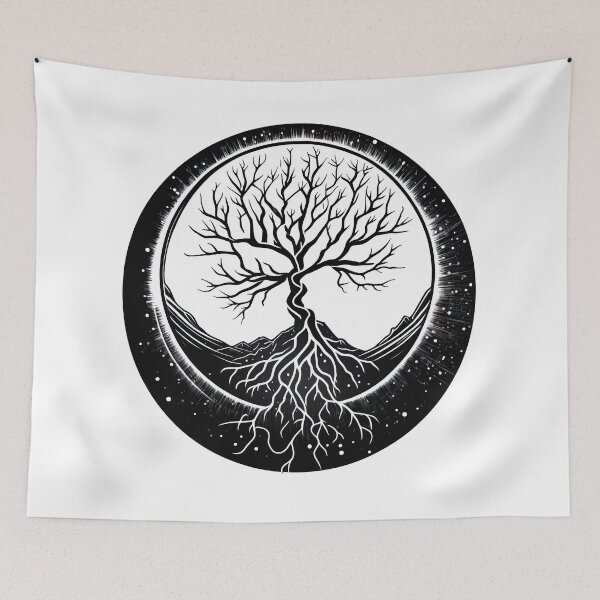 Item preview, Yggdrasil Rising designed and sold by Curious-Journey.