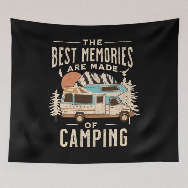 Item preview, The Best Memories Are Made Camping For Camp Lovers  designed and sold by CandyDroidMerch.
