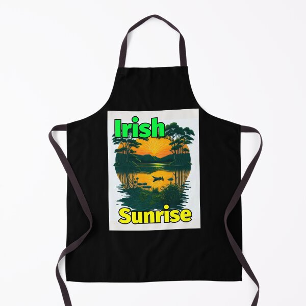 Item preview, Irish Sunrise Lake Boat Mountains designed and sold by IrishPOD.