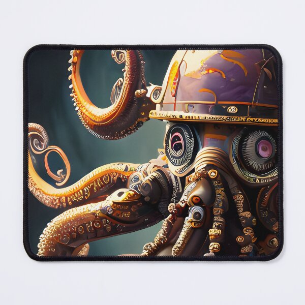 Item preview, A Steampunk Robotic Octopus designed and sold by atangerprints.