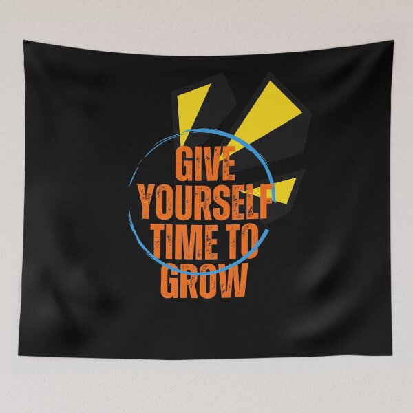 Aperçu de l'œuvre Give Yourself Time To Grow - The Power of Steady Progress: Lessons in Giving Yourself Time to Grow créée et vendue par Chromatic-Art.