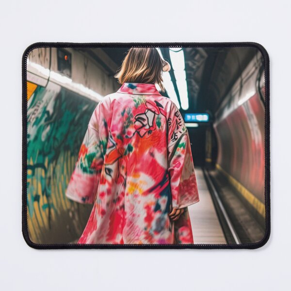 Item preview, yukata subway designed and sold by Japandiizm.