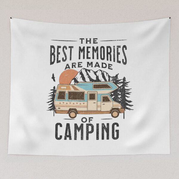 Item preview, The Best Memories Are Made Camping For Camp Lovers Nature designed and sold by CandyDroidMerch.