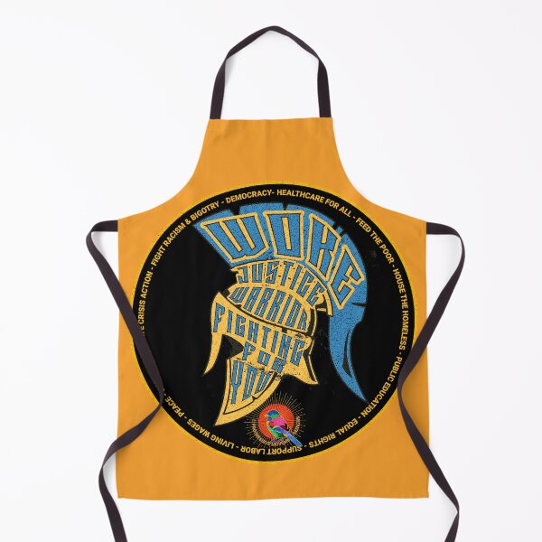 Item preview, PMD00831 Progressive Movement Designs Woke Justice Warrior helmet design shows you are woke and support progressive policy goals for Democrats Independents and Bernie Sanders supporters designed and sold by ProgressiveLeft.
