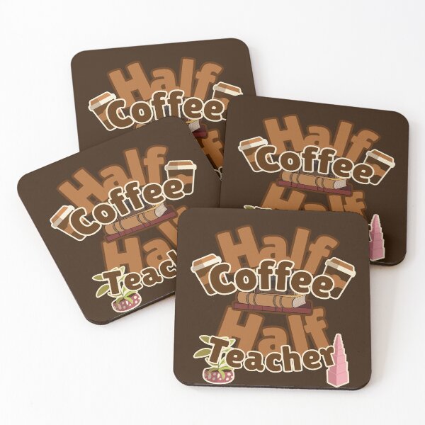 Item preview, half coffee, half Montessori teacher designed and sold by TeyMank.