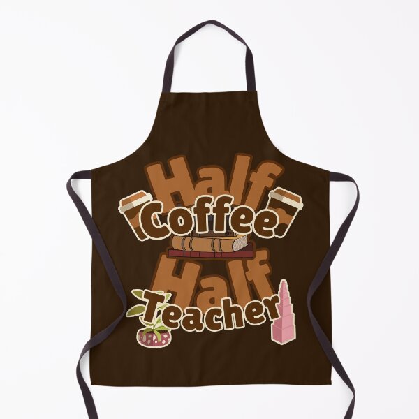 Artikelvorschau, halb Kaffee, halb Montessori-Lehrerin entworfen und verkauft von TeyMank.
