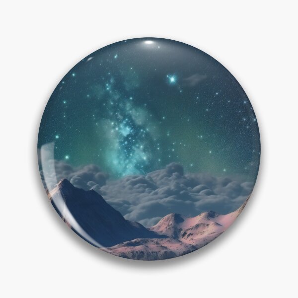 Item preview, Stardust Range - Starry mountain night  designed and sold by Transcendance.