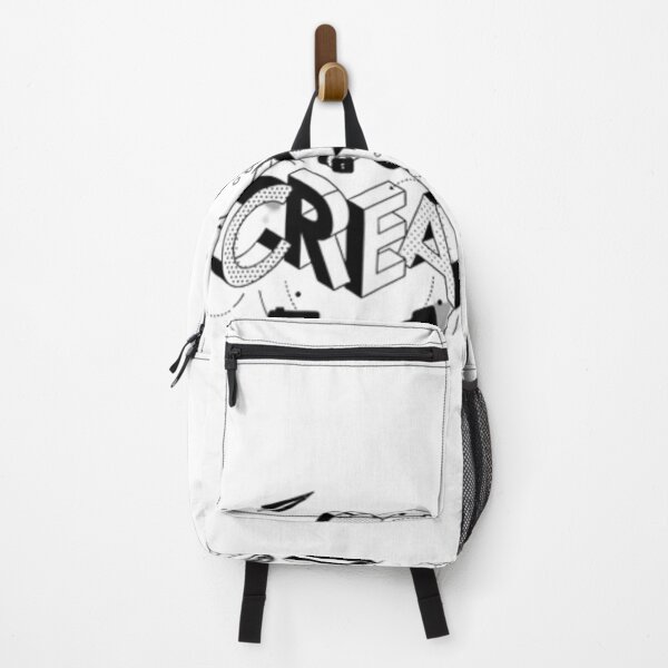 Item preview, Creativity white black logo designed and sold by Print-Online.