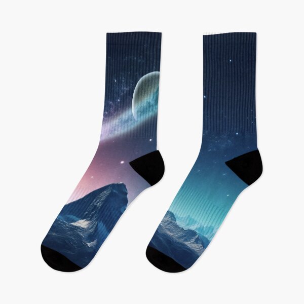 Item preview, Starry Summit - Starry mountain night  designed and sold by Transcendance.