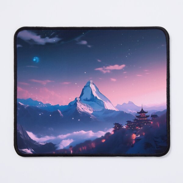 Item preview, Stellar Vistas - Starry mountain night designed and sold by Transcendance.