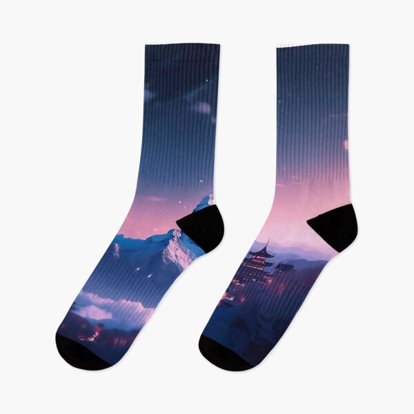 Item preview, Stellar Vistas - Starry mountain night designed and sold by Transcendance.
