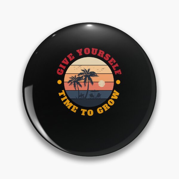 Item preview, Give Yourself Time To Grow - The Journey of Personal Growth designed and sold by Chromatic-Art.