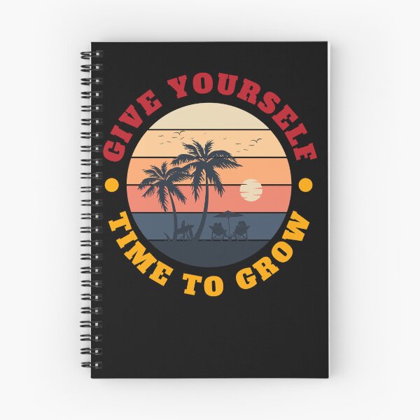Item preview, Give Yourself Time To Grow - The Journey of Personal Growth designed and sold by Chromatic-Art.