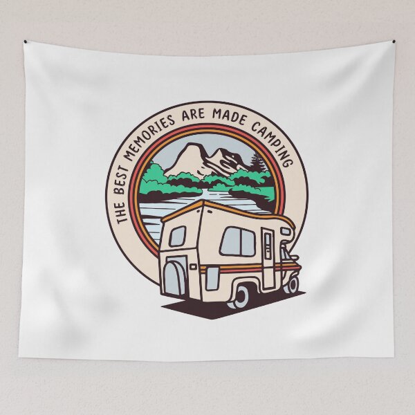 Item preview, The Best Memories Are Made Camping For Camp Lovers Nature designed and sold by CandyDroidMerch.