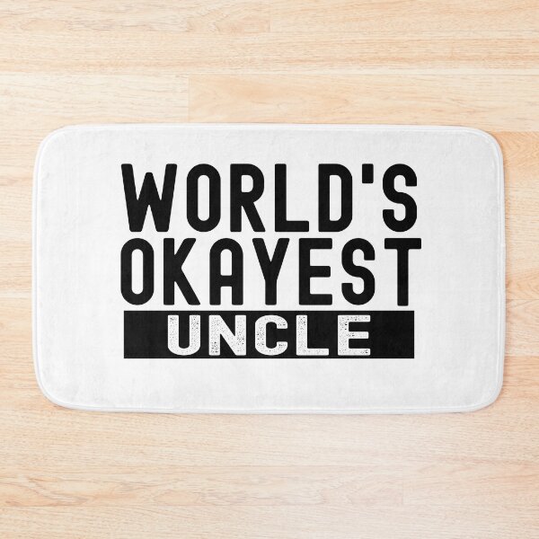 Item preview, World's Okayest Uncle designed and sold by Stuffspot.