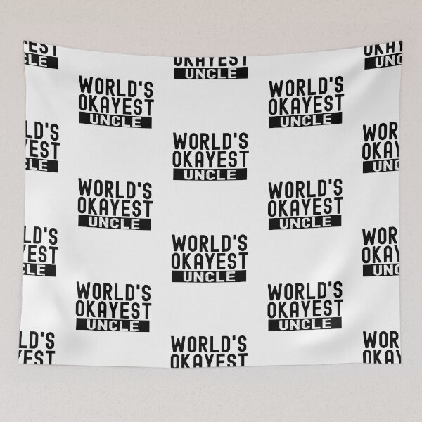 Item preview, World's Okayest Uncle designed and sold by Stuffspot.