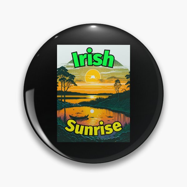 Artikelvorschau, Irisches Sunrise Lake Boot entworfen und verkauft von IrishPOD.