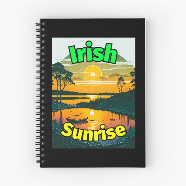 Item preview, Irish Sunrise Lake Boat designed and sold by IrishPOD.
