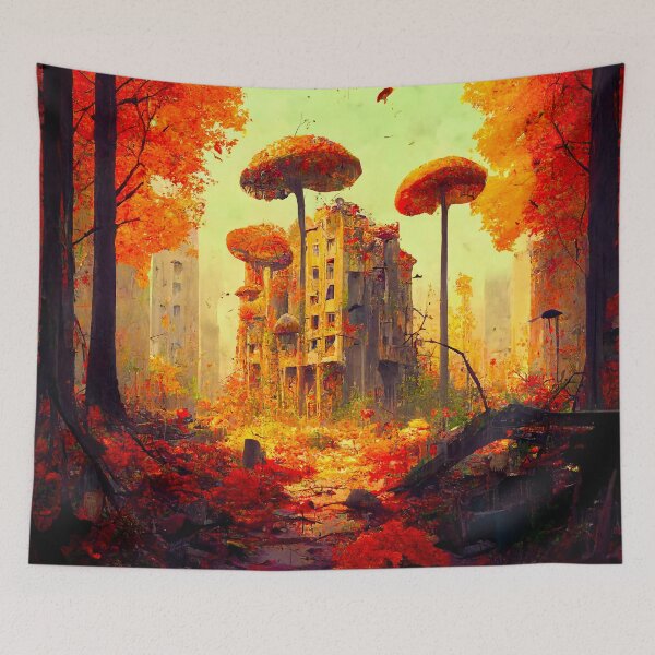 Item preview, Abandoned Autumn designed and sold by WyldTrees.