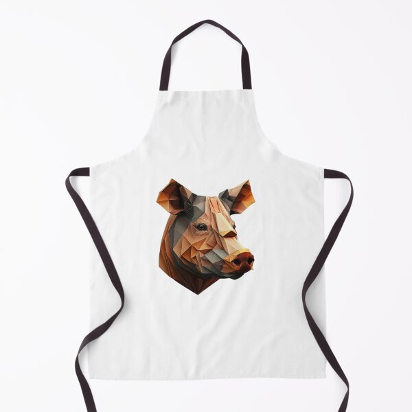 Item preview, polygon pig head t-shirt designed and sold by OKR1M.