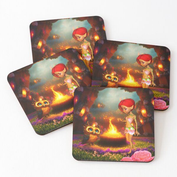 Item preview, The Amazing Adventures of Fairy and Fire Owl designed and sold by nicky2342.