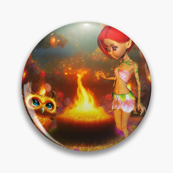 Item preview, The Amazing Adventures of Fairy and Fire Owl designed and sold by nicky2342.