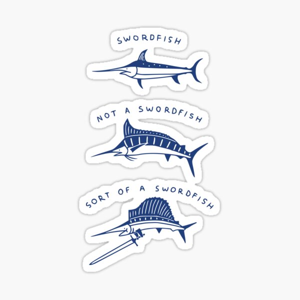Item preview, Know Your Swordfish designed and sold by obinsun.