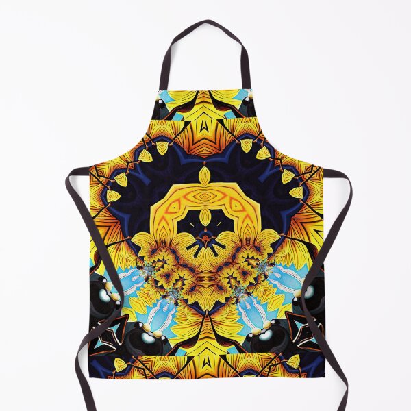 Item preview, *Funny Abstract Bee On A Sunflower Summer Blue Sky Painting* designed and sold by Ralek.