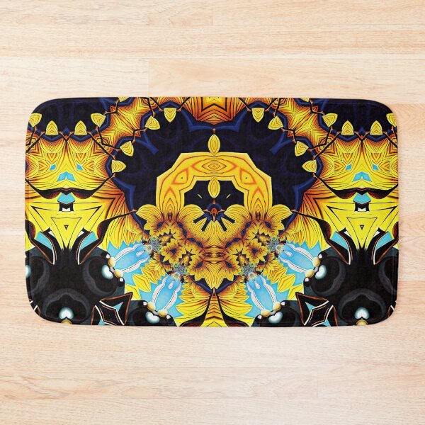 Item preview,  *Funny Abstract Bee On A Sunflower Summer Blue Sky Painting* designed and sold by Ralek.