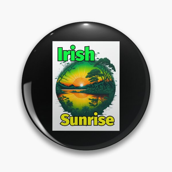 Artikelvorschau, Irische Sunrise Lake Bäume entworfen und verkauft von IrishPOD.