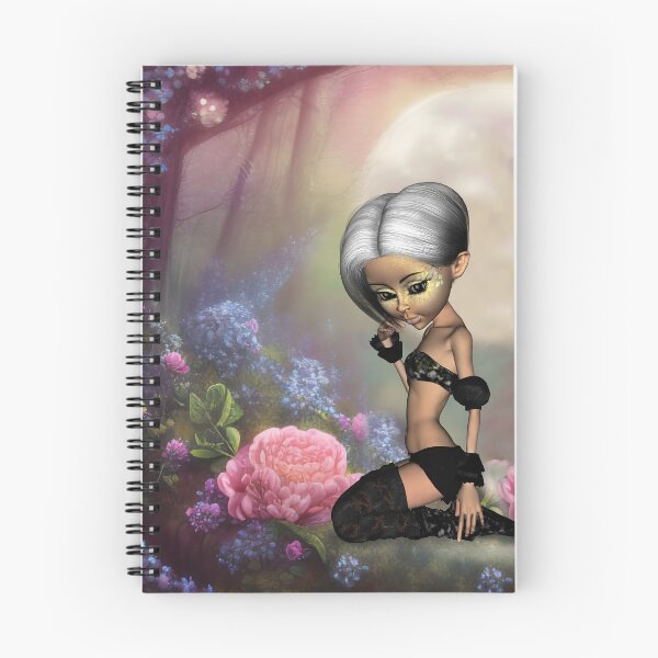 Item preview, Cute fairy in the sleepy garden designed and sold by nicky2342.