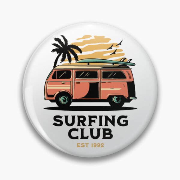 Item preview, Surfing club est 1992 summer designed and sold by kraze-Corner.